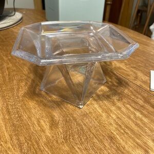 Party Lite  “Discover Collection” square pillar and candle